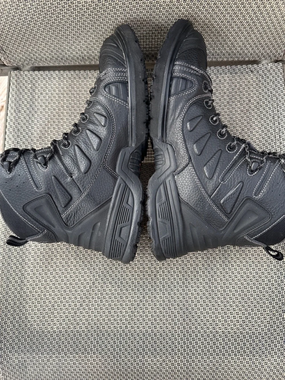 Harley-Davidson Black Men's Lace-Up Motorcycle Boots Size 11 - Picture 5 of 10